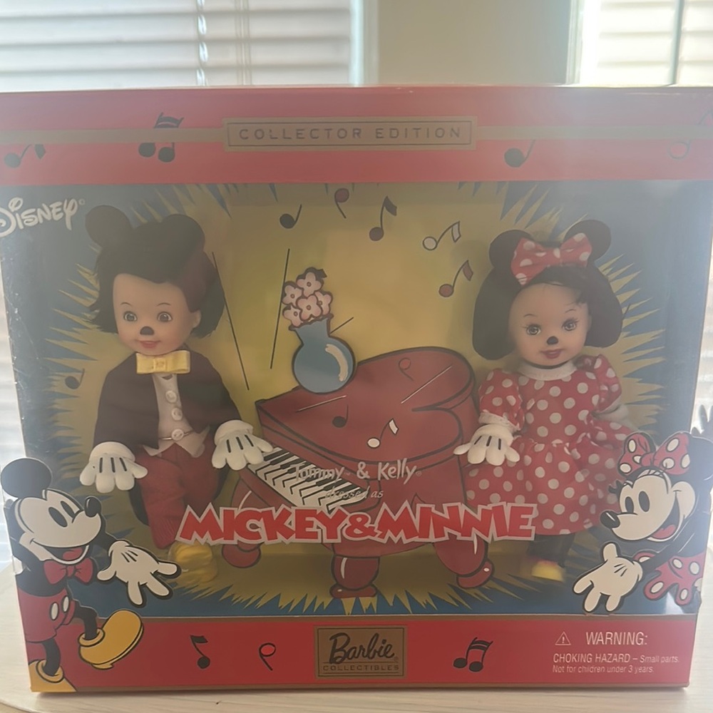 Disney Mickey & Minnie Collector Edition Dolls